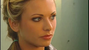 'Blonde bombshell's raw office freakiness'