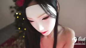 SadMiss, the horny🥵 Asian nymph, as a snow maid, performs a unique Asian novelty - Asian SadMiss, the horny🥵 Asian nymph, as a snow maid, performs a unique Asian novelty - Asian