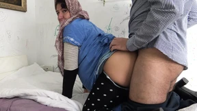 Pregnant Kurdish beauty gets pounded mercilessly by German stud