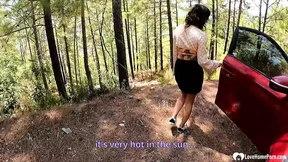 Got my legs wrapped around my cock&#x1F32D; in the backseat