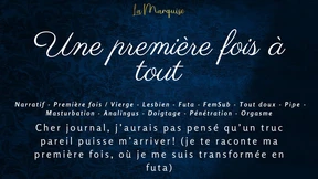 Je vais devenir un futah pour la premi&#x00E8;re fois, oui!