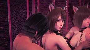 I love to play with kittens in bed and in a bathtub!