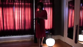 Gagging my tight brown snatch with a dirty vibrating dildo