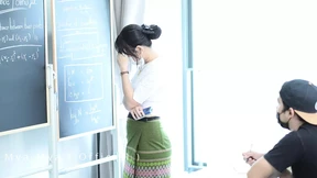 Naughty😈 teacher gets ravished by eager student in explicit teacher-student role-play orgy