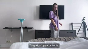Cleaning Lady Displays Assets & Engages In explicit Sex Acts