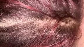 Roughly filming her intense vaginal penetration