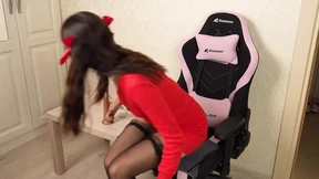 Getting nailed by a fat cock🌭 while wearing black heels and lingerie Getting nailed by a fat cock🌭 while wearing black heels and lingerie