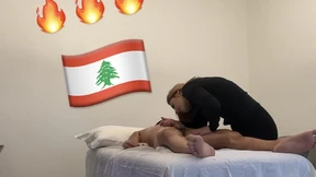 Lebanon's finest cums dripping on Asian bombshell's eager snatch