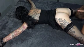Stranger Fucks Tied Up German Inked Older Man From Behind, Gets Creamed Stranger Fucks Tied Up German Inked Older Man From Behind, Gets Creamed