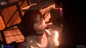 Dirty 3D anime action hentai sfm compilation, sound effects included