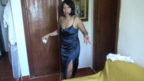 Mom's got the goods, stepson's got a boner for mom's unclean undies, oh yeah Mom's got the goods, stepson's got a boner for mom's unclean undies, oh yeah
