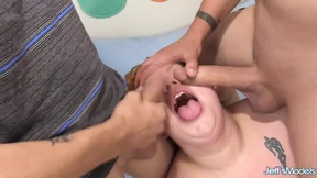 Fatty butt&#x1F351; slob Velma gets double drilled