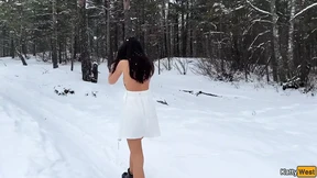 Snowy winter forest gangbang gets rough with steamy snowy sex and frosty fingering👉 Snowy winter forest gangbang gets rough with steamy snowy sex and frosty fingering👉