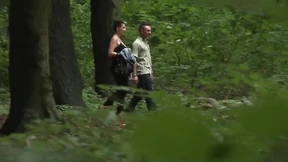 'Wild forest fuck fest between a seductive dark-haired sex kitten and a dominating alpha stud' 'Wild forest fuck fest between a seductive dark-haired sex kitten and a dominating alpha stud'