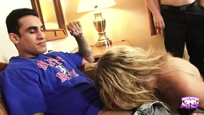 Naughty😈 Blonde Loves Rough Gangbang, Multiple Cocks Slamming into Soft Breasts Naughty😈 Blonde Loves Rough Gangbang, Multiple Cocks Slamming into Soft Breasts
