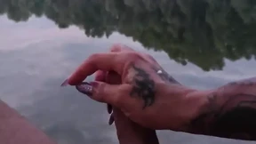 Facefucked on the lake by a stranger Facefucked on the lake by a stranger