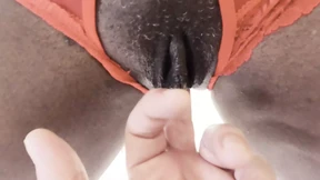 Blindfolded and helpless, 'Daddy' dominates my spread-eagled body