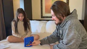 Stripping down and down to nothing, Connect 4 be damned