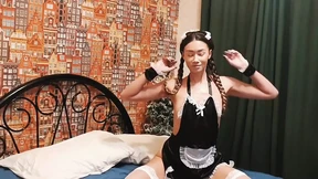 Some Asian maid gets her tight anus stretched real good by huge black cocks Some Asian maid gets her tight anus stretched real good by huge black cocks