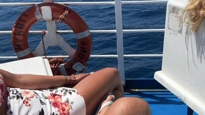 Oh my love: I can horny🥵 passionate couple got lucky almost busted on a boat ride! Oh my love: I can horny🥵 passionate couple got lucky almost busted on a boat ride!