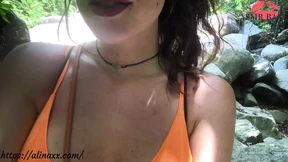 Wild jungle solo action, reckless self-satisfaction in the heart of nowhere, (just one orgasm💦 included) Wild jungle solo action, reckless self-satisfaction in the heart of nowhere, (just one orgasm💦 included)