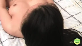 Ravishing Asian Cutie Gets Hammered in Reverse Cowgirl while Wearing Whites Ravishing Asian Cutie Gets Hammered in Reverse Cowgirl while Wearing Whites