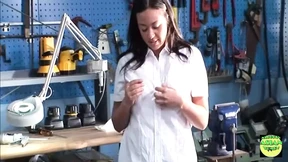 Raunchy babe gets thoroughly banged while getting acquainted with every trick in the book Raunchy babe gets thoroughly banged while getting acquainted with every trick in the book