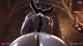 Thick Cunt&#x270C; Fucks Fat Dong on Massive Ebony Hips