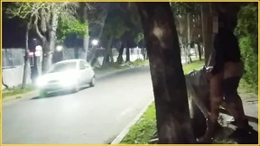 Outdoor public sex: watching strangers jerk off as I flash my skirt less underwear get caught Outdoor public sex: watching strangers jerk off as I flash my skirt less underwear get caught