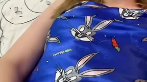 Juicy 18-year-old girl masturbates her bright pink vulva