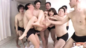 Get ready for some action-packed gangbang as the guys take turns being the master and having the Asian squirt with their sex toys! Get ready for some action-packed gangbang as the guys take turns being the master and having the Asian squirt with their sex toys!