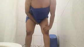 Mom's Hot Shower&#x1F6BF; Orgasm&#x1F4A6;