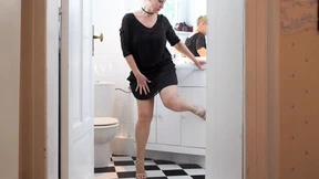 Raunchy Cougar Seduces in Stilettos