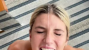Young Virgin Spreads Legs for cumshot in luxury penthouse
