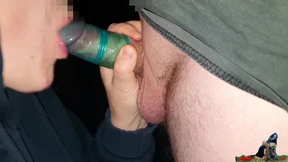 Sucking and swallowing on the highway's side road