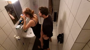 Stepmom watches sister get brutalized in bathroom, almost caught in the act of nasty incestual threeways Stepmom watches sister get brutalized in bathroom, almost caught in the act of nasty incestual threeways
