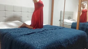 Blonde Desperate Housewife Fucks in Bedroom