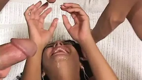 Three studs ravage a brunette's mouth and pussy✌ on a sultry night Three studs ravage a brunette's mouth and pussy✌ on a sultry night