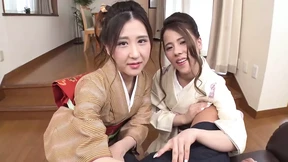 Japanese beauties Ciel and Emi get filthy: kimono, threesomes, and cum galore Japanese beauties Ciel and Emi get filthy: kimono, threesomes, and cum galore