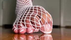 Fishnet-Foot-Tempting French Flirtation: 'She Wants It Rough, He Delivers Dirty Delight' Fishnet-Foot-Tempting French Flirtation: 'She Wants It Rough, He Delivers Dirty Delight'