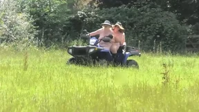 Orgasmic Babes in Silly Headgear Tear Up Trails on High-Performance Off-Road Vehicles Orgasmic Babes in Silly Headgear Tear Up Trails on High-Performance Off-Road Vehicles