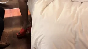 Fucked by her boss, Secretary is serviced on the office desk