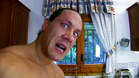 I ravage my sister-in-law's anus in the kitchen, while my wife watches from afar I ravage my sister-in-law's anus in the kitchen, while my wife watches from afar
