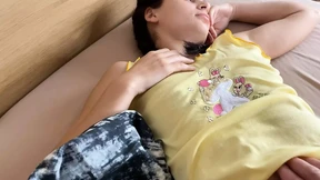 Morning delight: stepsis receives morning wood in a passionate awakening Morning delight: stepsis receives morning wood in a passionate awakening