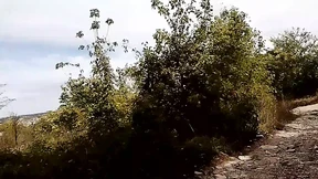 F**king wild and unbridled, raw & reckless forest f**k