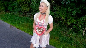 Pervert Oktoberfest Whore Fucked! XXL Facial + Urine