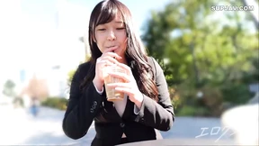 Fresh-faced Korean goddess gets pounded mercilessly by thick-dicked beast, gushing juices everywhere