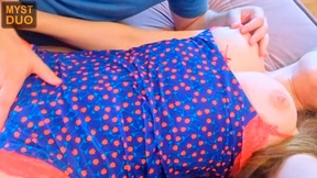 Playing with her nipple until she cums Playing with her nipple until she cums