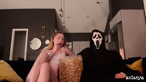 Stranger fucked hottie on Halloween ????