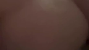 Banging spouse's booty while hubby's blindfolded